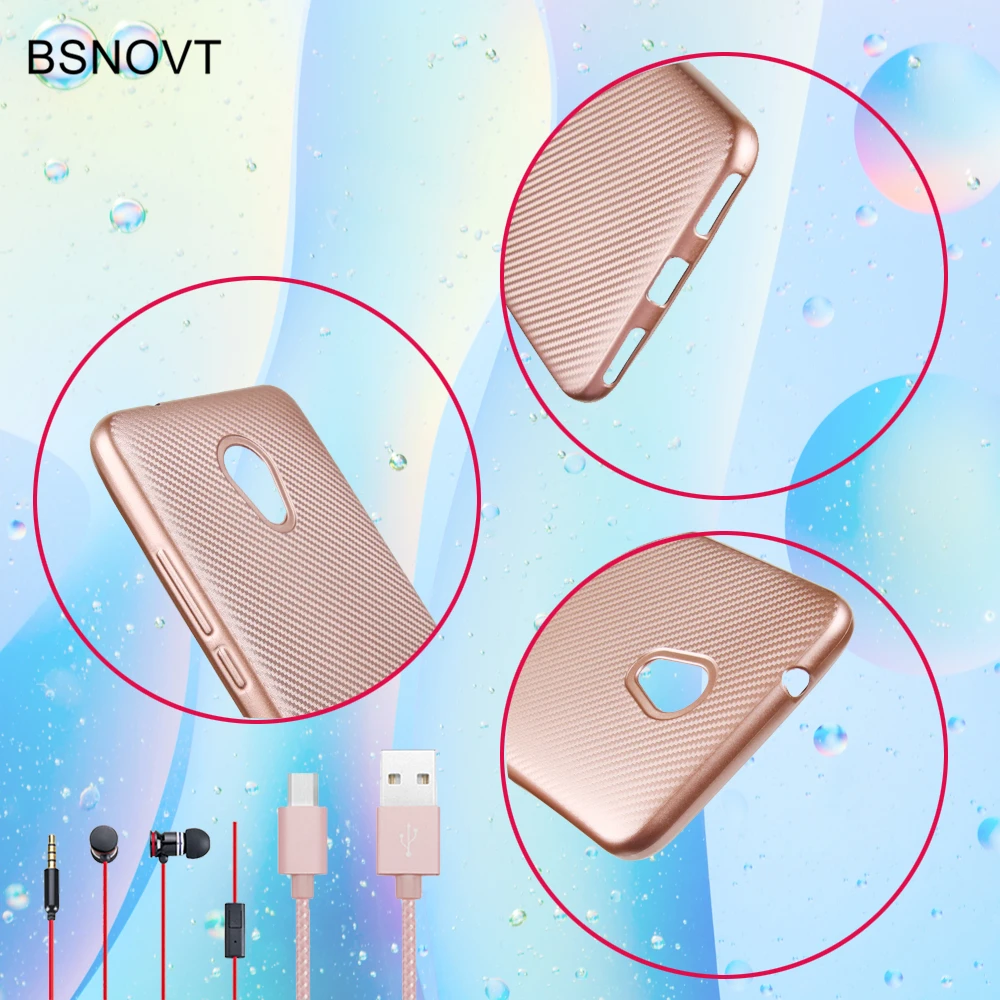 Чехол для Meizu M5S Meilan 5S мягкий чехол из углеродного волокна тонкий ударопрочный ТПУ