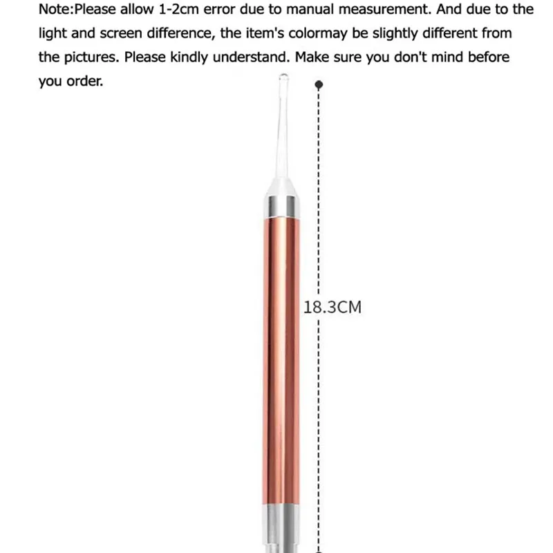 Фонарик с подсветкой ушной воск для ухода очиститель удалитель серы светящиеся