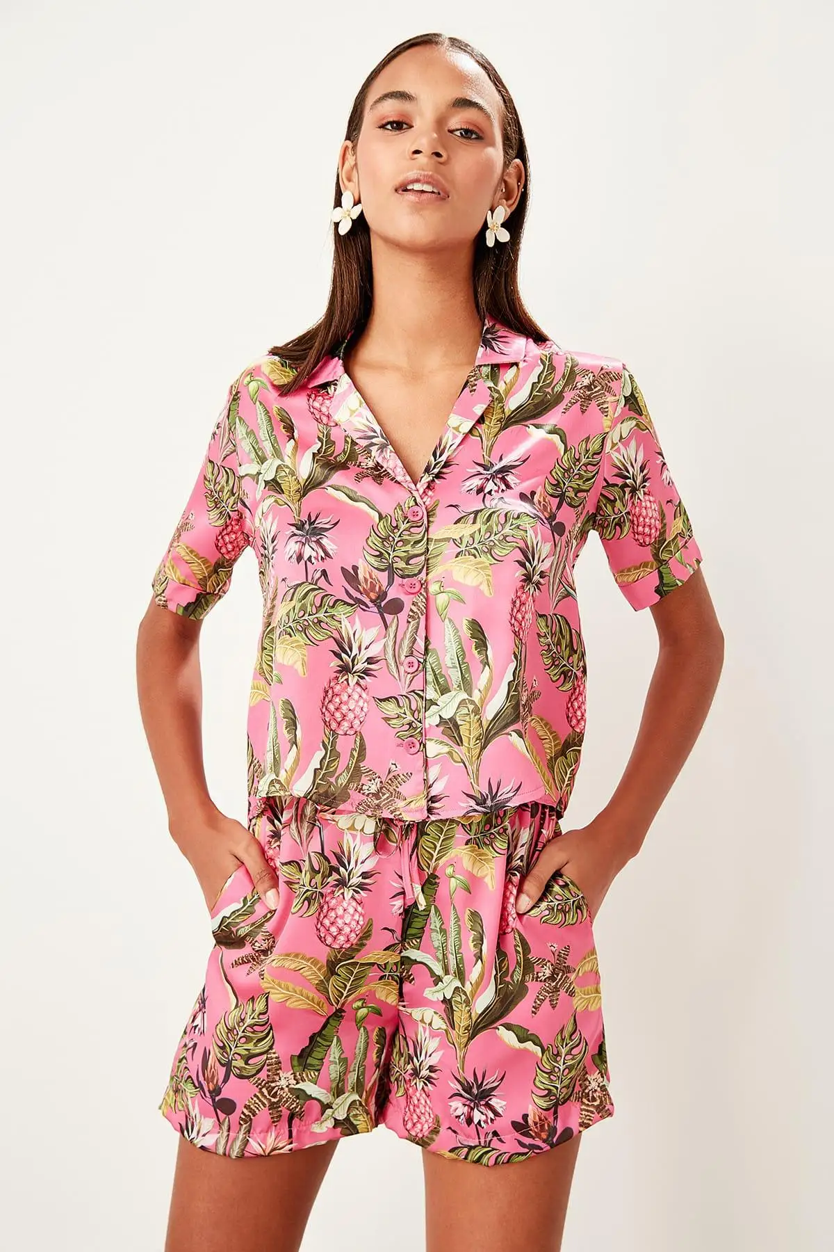 Trendyol разноцветная рубашка TWOSS19XM0282| |
