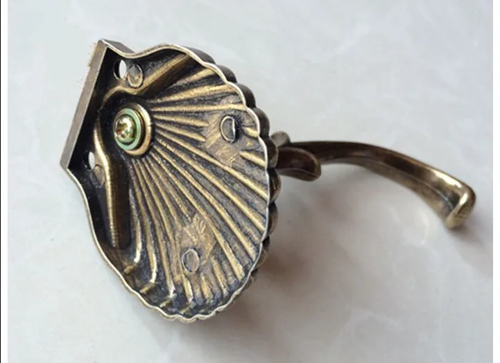 Европейские винтажные простые настенные крючки для украшения дома античная