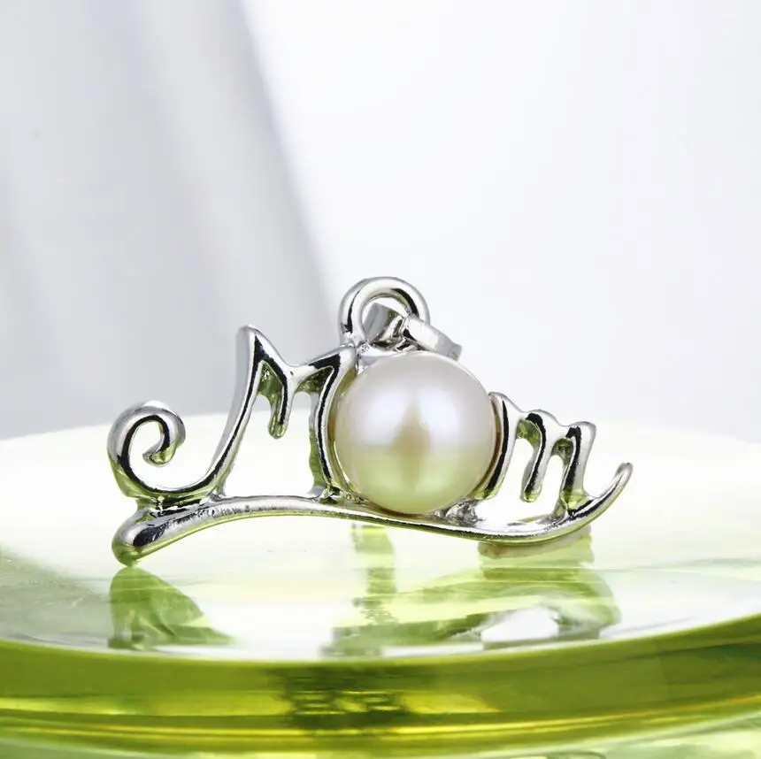 Классический дизайн мама буквы кулон с короткой цепью ожерелье для отличного