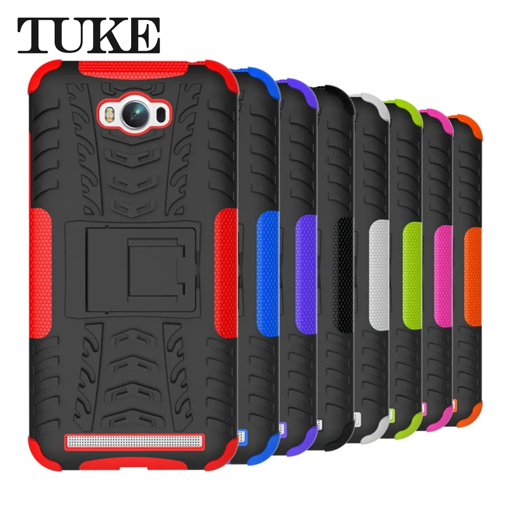 For Asus Zenfone Max ZC550KL Case 5.5inch Heavy Rugged TPU+PC Armor Shockproof Kick Stand Cover |