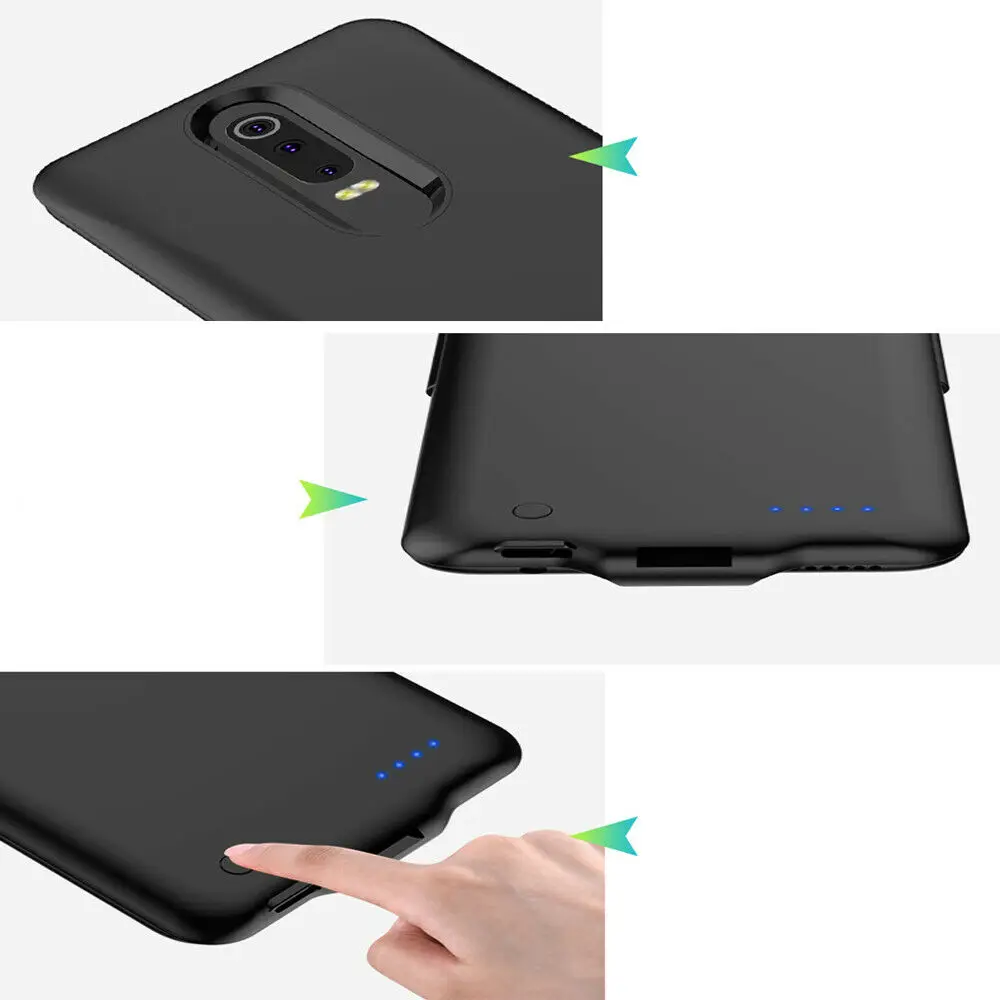 Высокое качество новейший внешний блок питания 6500 мАч аккумулятор для OnePlus 6/6T