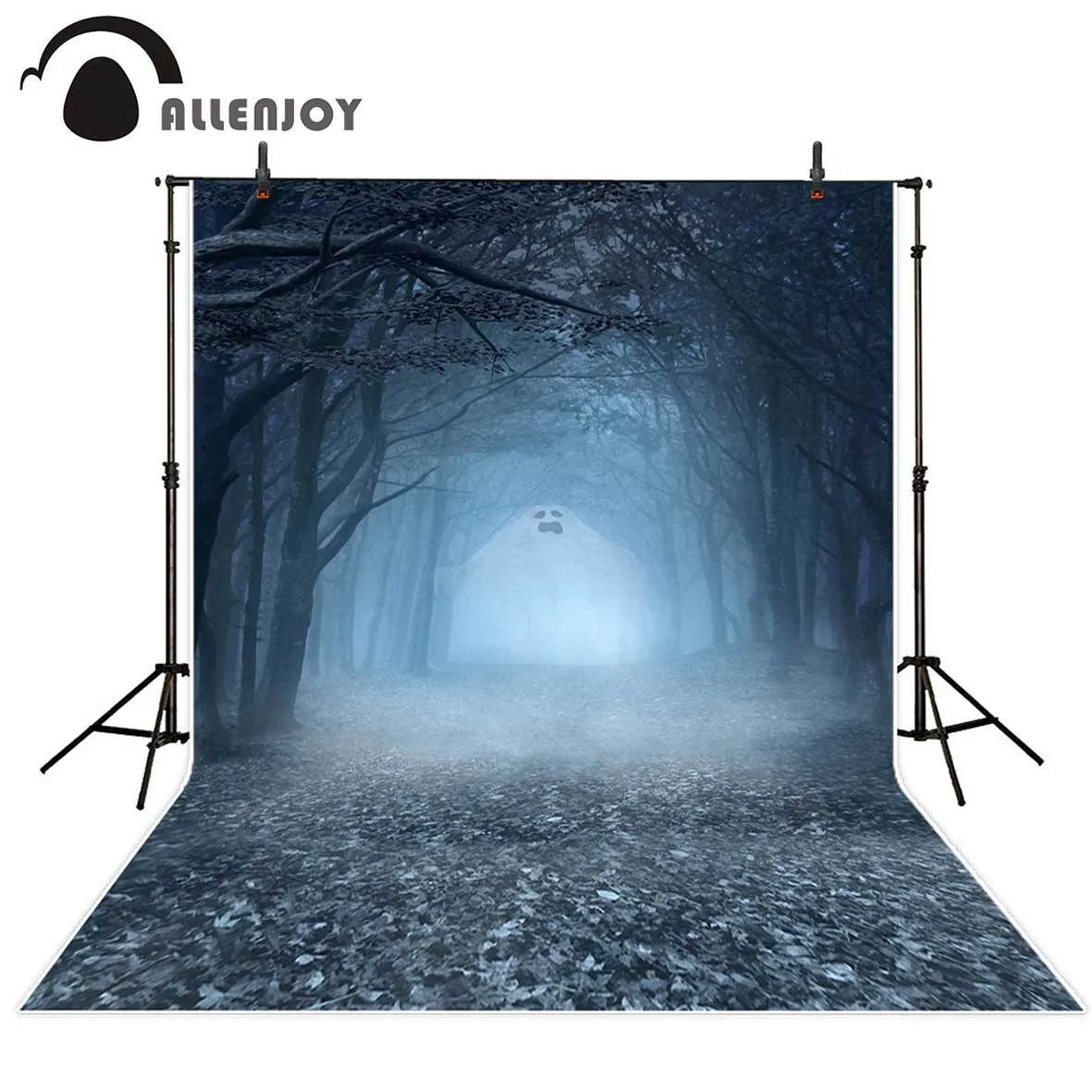 Студийный фон для фотосъемки Allenjoy с изображением лесных ветвей тумана призрака