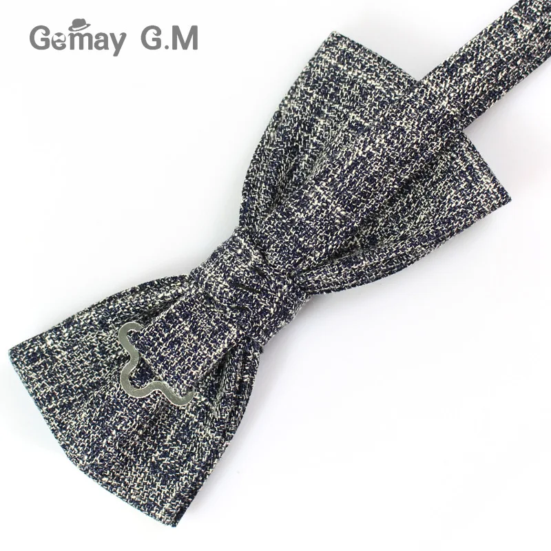 Fashion Cotton Bowtie Ties For Men Gravatas Tuxedo Bowties Business Wedding Neck Tie Casual Cravat|neck tie|ties for menbusiness tie |