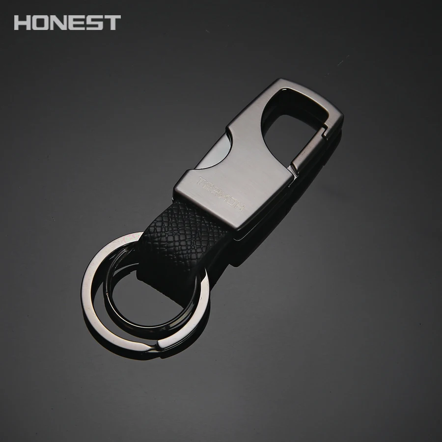 Бренд HONEST высокое качество деловой мужской брелок подарок автомобильный