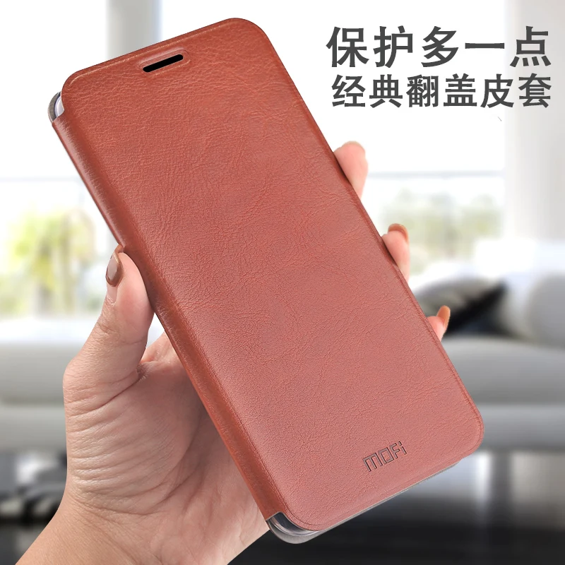 Для Xiaomi Mi 8 Pro Оригинальный Роскошный кожаный флип-чехол MOFi Rui Series для Mi8 защитный |