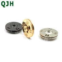 1pcs coat invisible metal snap buttons diy handwork sewing clothing accessories goldsilverblack plating button 18mm20mm25mm
