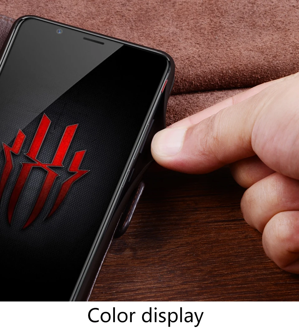 AIBOULLY Чехол-книжка из натуральной кожи для zte Nubia Red Mars Magic 3, защитный чехол для телефона, кожаный бумажник, силиконовый чехол s