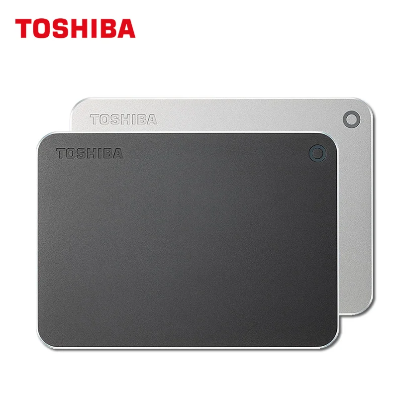 TOSHIBA внешний жесткий диск на ТБ ультратонкий с металлическим замком CANVIO PREMIUM HDD 1000G