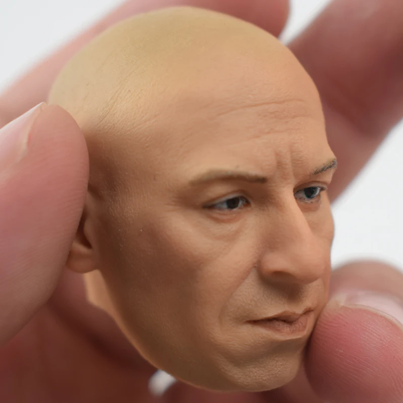 

TopToys 1/6 Scale Accessories kumik head sculpt figures Male 16-73 Bald head Man carving Testa Fit 12" Action Figure Body Toys