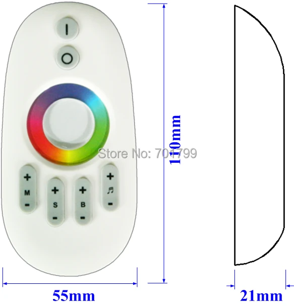 2.4Ghz RF LED RGB Music ControllerDC12-24V input3A*3CH output | Лампы и освещение