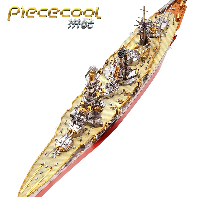 Модель корабля Piececool 2020 металлический 3D-пазл с нанопокрытием набор для