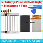 Оригинальный ЖК-дисплей HKFASTEL для Samsung Galaxy J2 Prime G532 G532F SM-G532 Мобильный телефон LCD с сенсорным экраном дигитайзер дисплей
