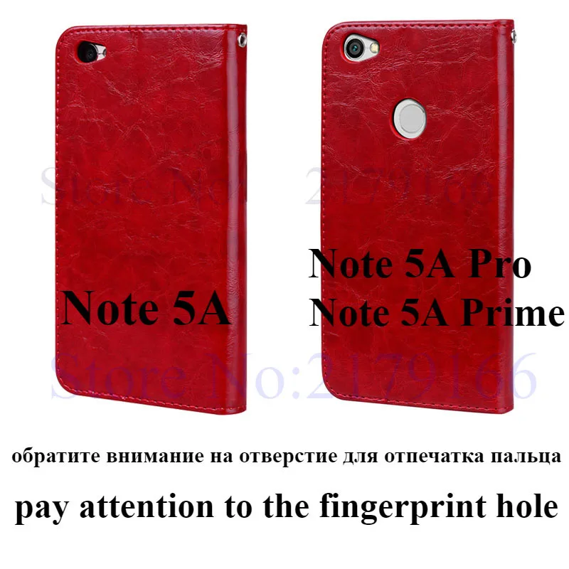 Чехол для Xiaomi Redmi Note 5A Кожаный флип кейс Prime чехол кошелек Xiomi 5a чехлы телефонов