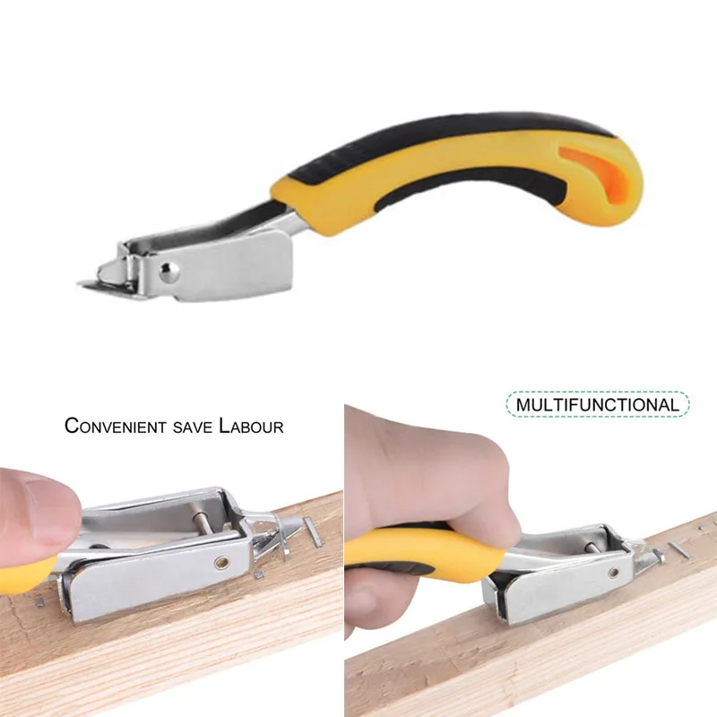1pcs Hot Sell Manual Heavy Duty Hand tools Nail Gun Furniture Stapler For Framing with 600pcs Staples By Free Woodworking Tools |
