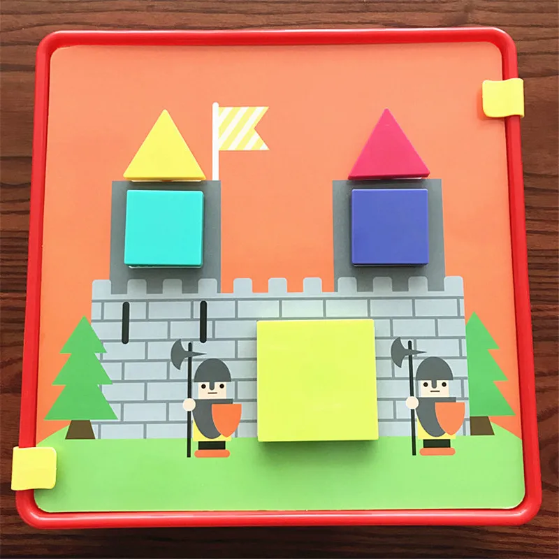 3D головоломки Игрушечные лошадки для детей композитный пазл Творческая мозаика