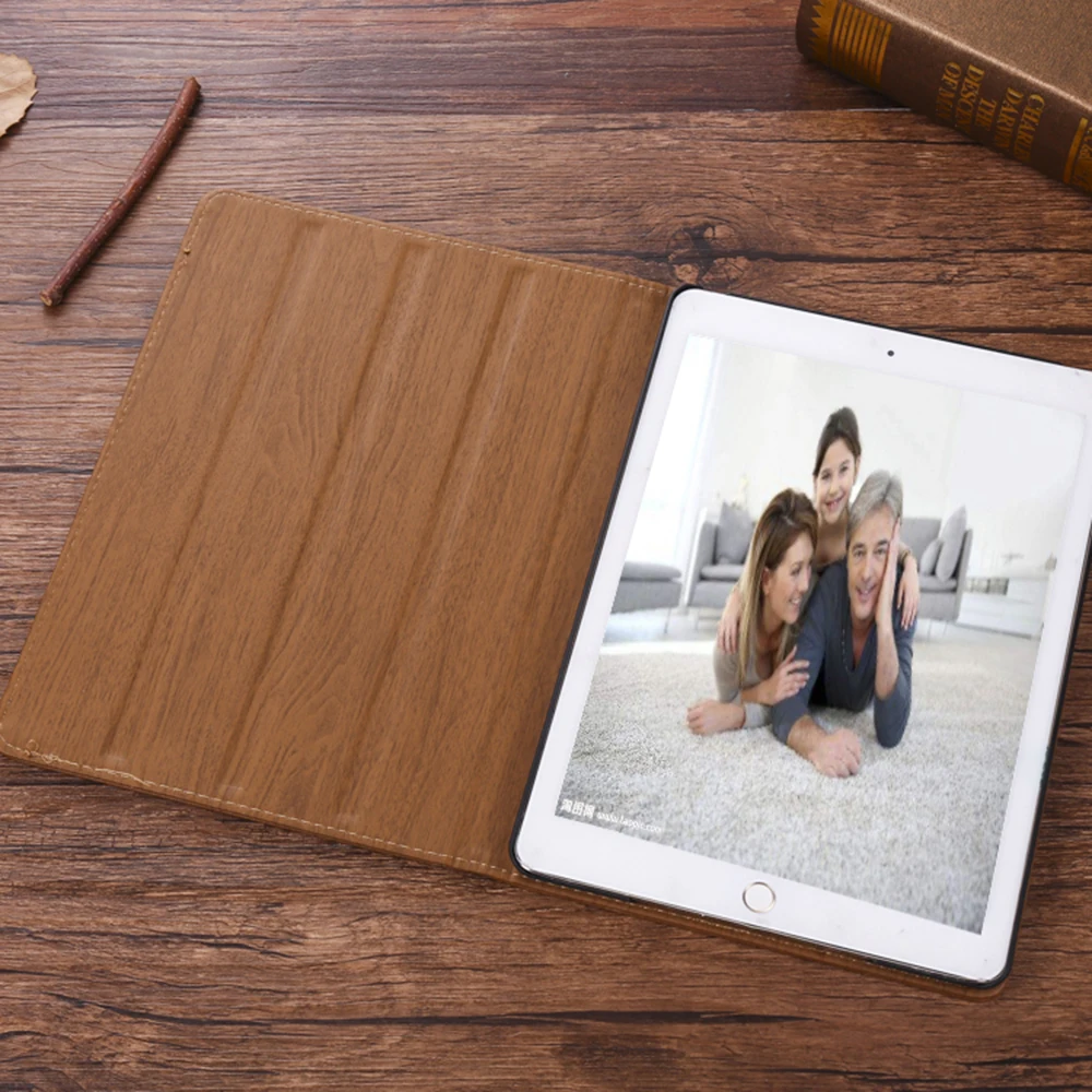 Чехол для iPad Air 2 1 новый 2017 2018 9 7 дюймов анти-настоящая древесина зернистая