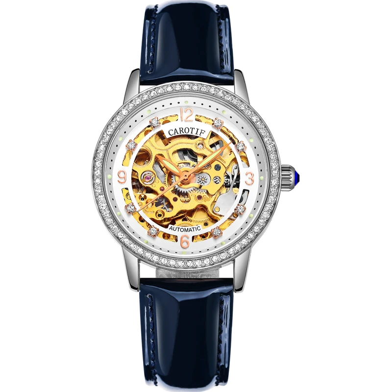 

Fashion automatic mechanical watches women stainless