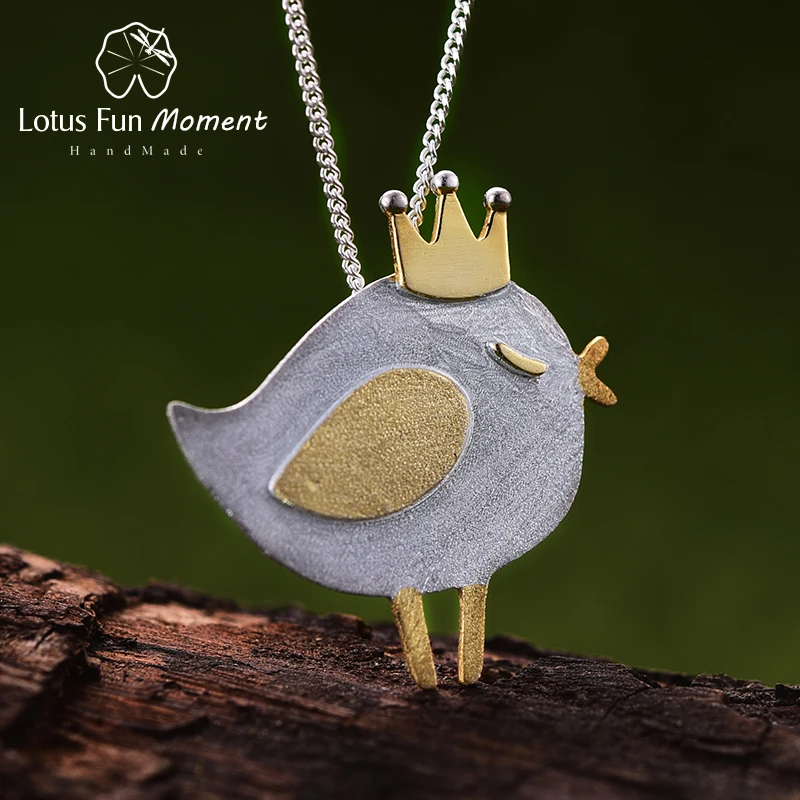 Lotus весело момент реальные 925 серебро ручной работы Модные украшения Прекрасная