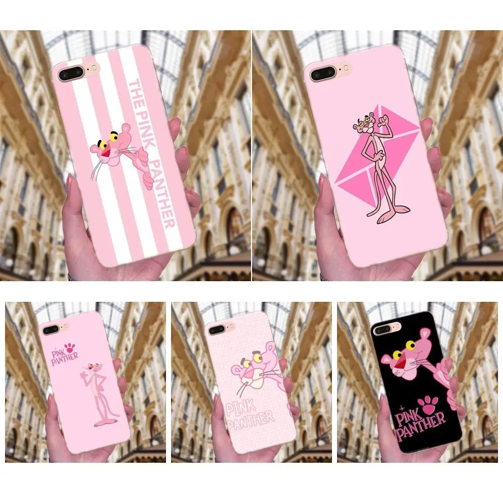 Мягкий силикагель Kawaii Розовая пантера Новинка мульти для Huawei P8 P9 P10 P20 P30 Mate 7 8 9 10 20