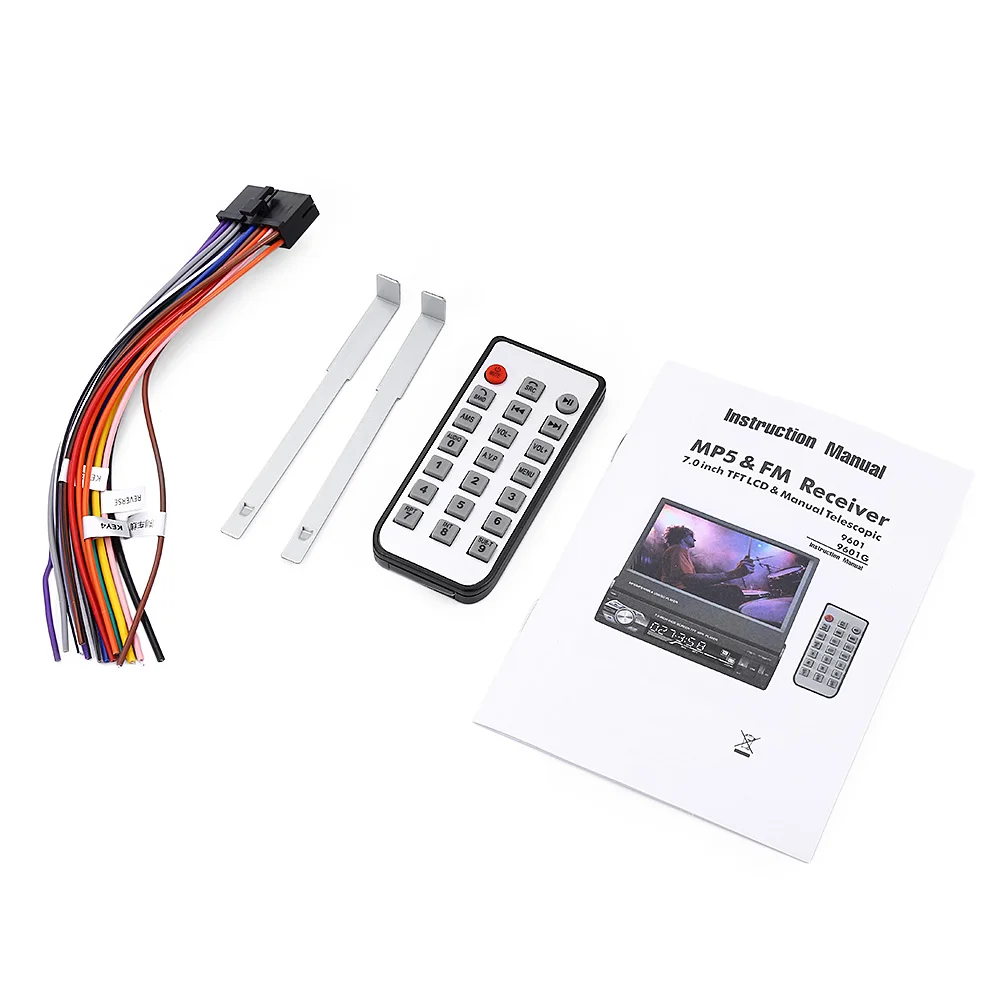 Универсальный 7 0 дюймов 9601 автомобильный DVD мультимедийный плеер MP5 TFT LCD экран
