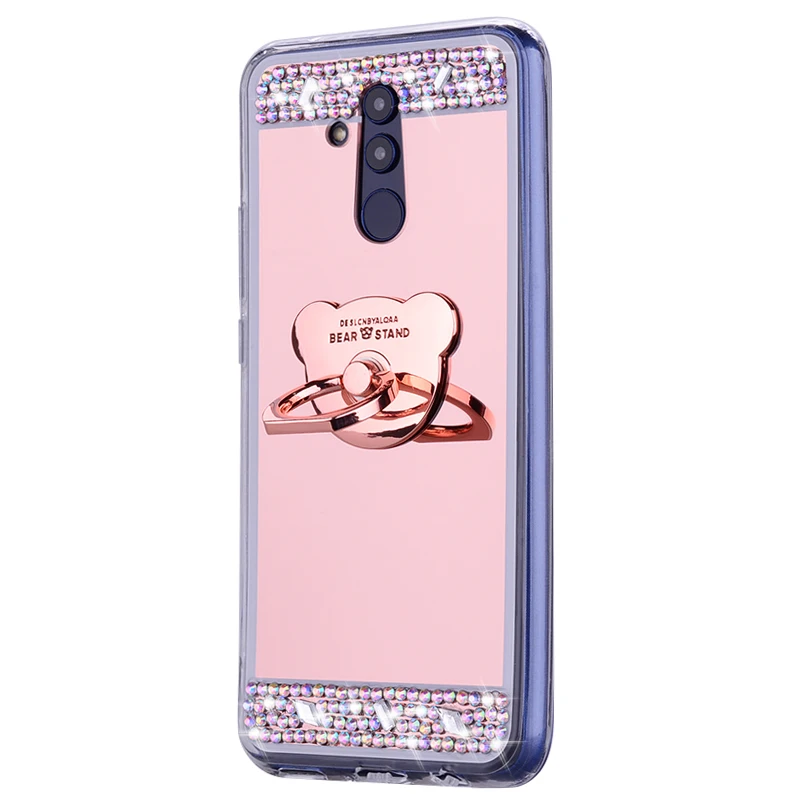 3D зеркало заднего вида крышка для huawei P20 Lite P30 Pro Коврики 20 10 Y9 Y6 2019 Y7 Y5 2018 Honor 9 8X 7A 7C P