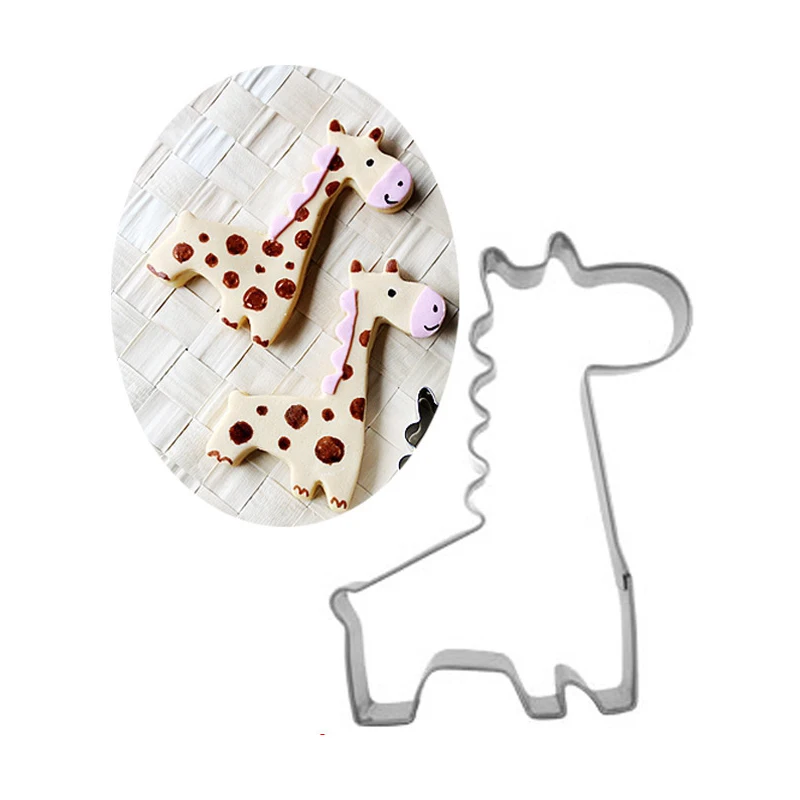 Форма для печенья из нержавеющей стали в форме слона форма торта помадки резак