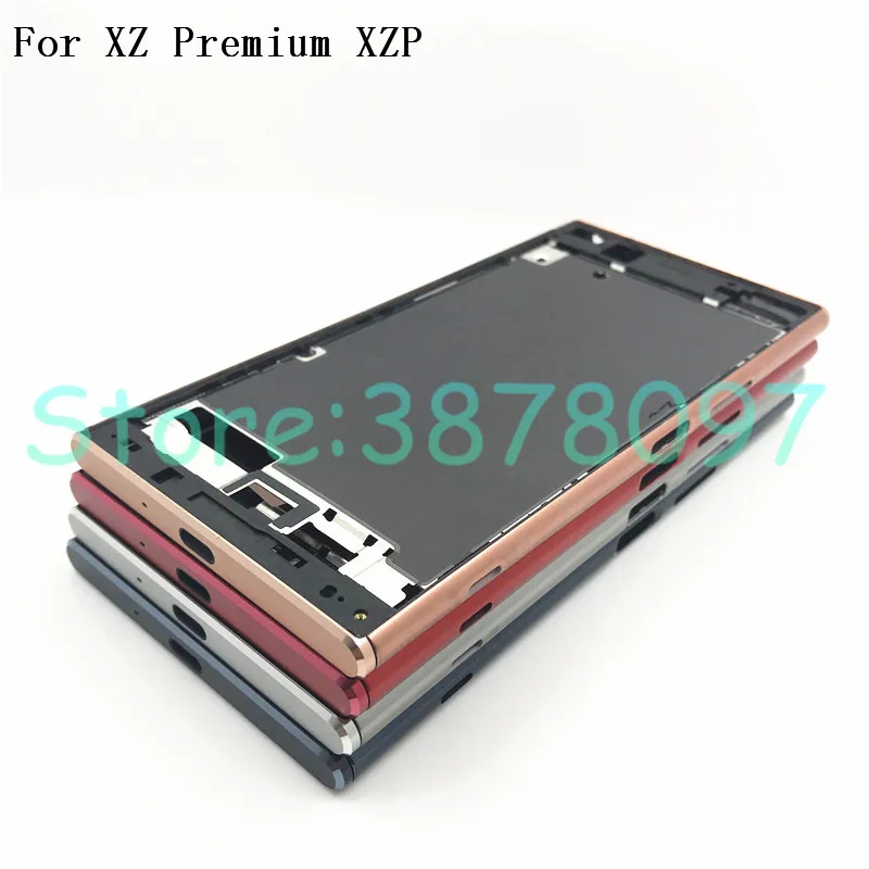 Новинка 5 дюйма для Sony Xperia XZ Premium XZP G8141 G8142 средняя передняя рамка Корпус Безель ЖК