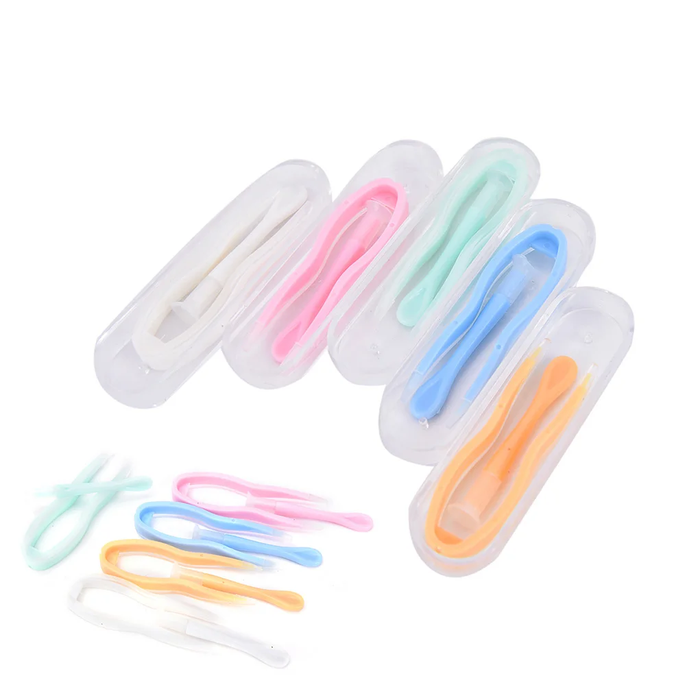 1 шт. Пинцет для ухода за глазами пинцет удаления вставных контактных линз из