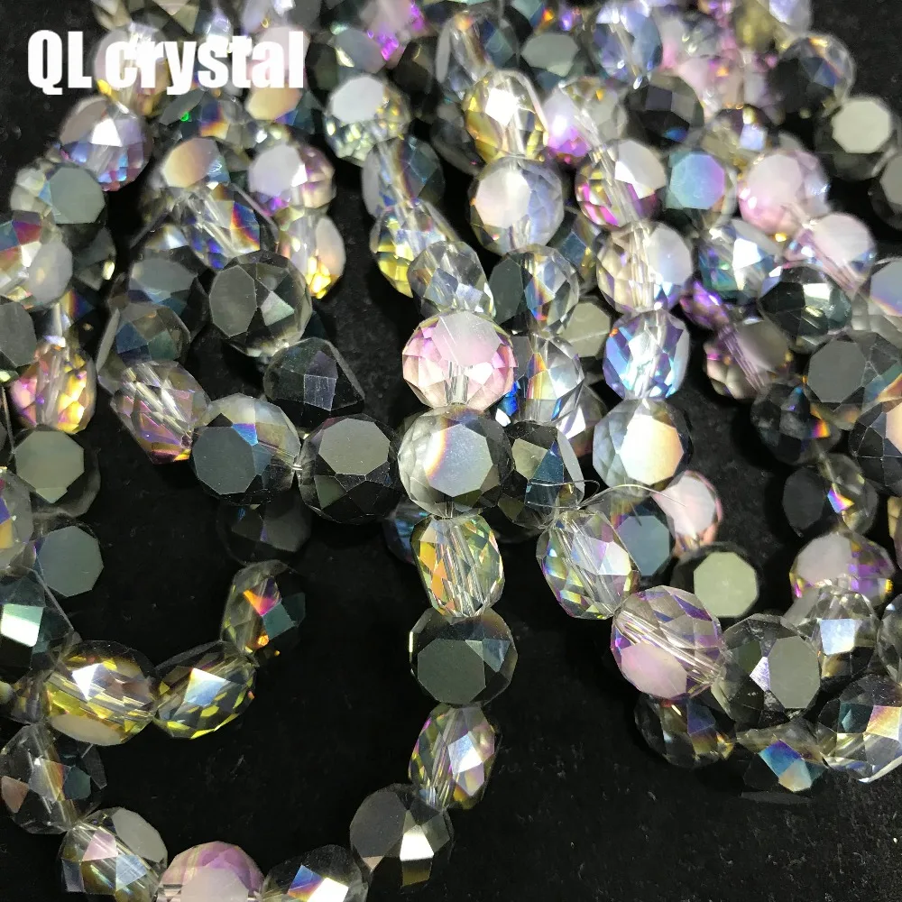 50pcs 12mm Bicone Austria Crystal beads Charm loose spacer Beads DIY Earrings necklace hadicraft bracelet jewelry | Дом и сад
