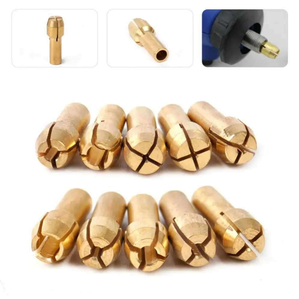 10 шт./лот сверло с патроном из латуни 0 5/0 8/1 0/1 2/1 5/1 8/2 0/2 4/3 0/3 2 мм|mini drill brass|brass chuckcollet |