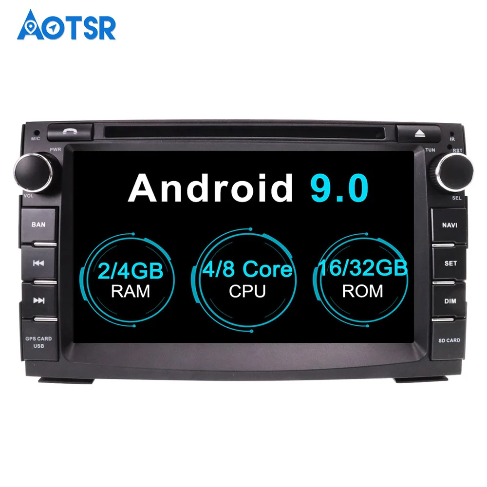 

Aotsr Android 9.0 GPS navigation Car DVD Player For KIA Venga 2010-2016 Ceed 2009-2012 multimedia radio recorder 4+32G 2+16G