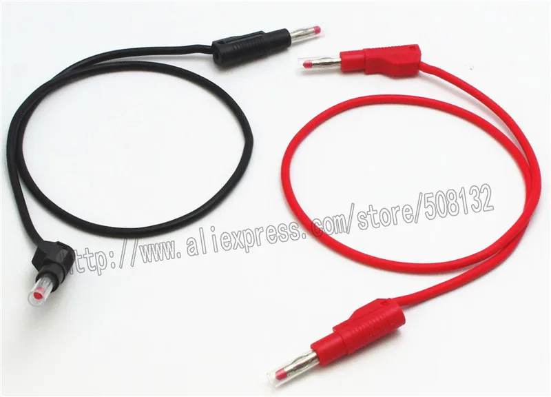 ПВХ испытательный провод 4 мм Штабелируемый штекер Банановая усадочная трубка