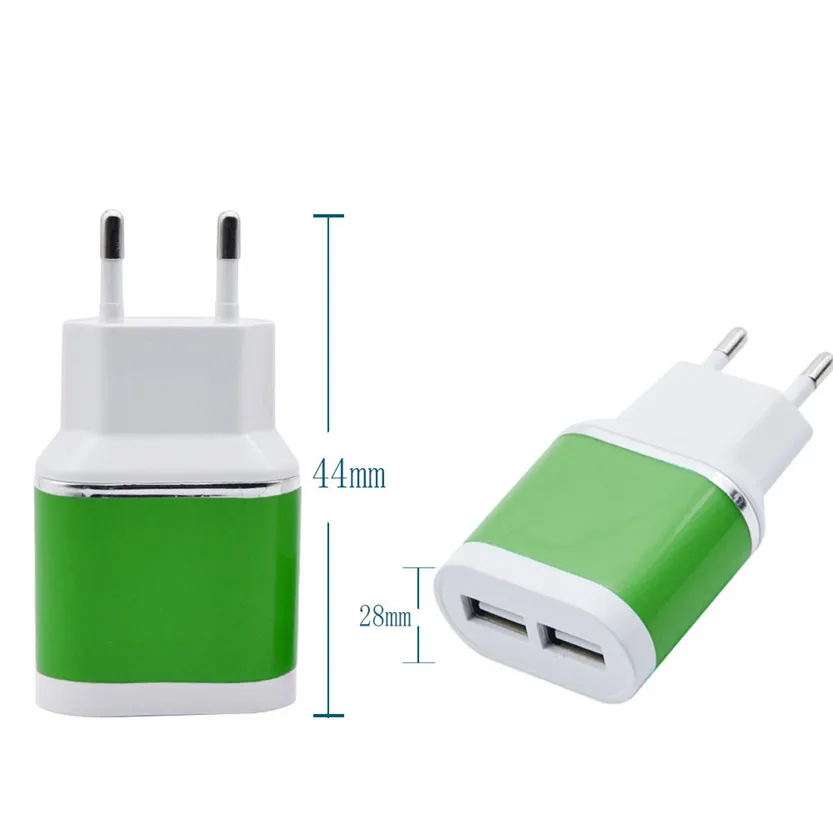Адаптер питания для телефона 2 в 1 5 А USB вилка европейского стандарта устройство