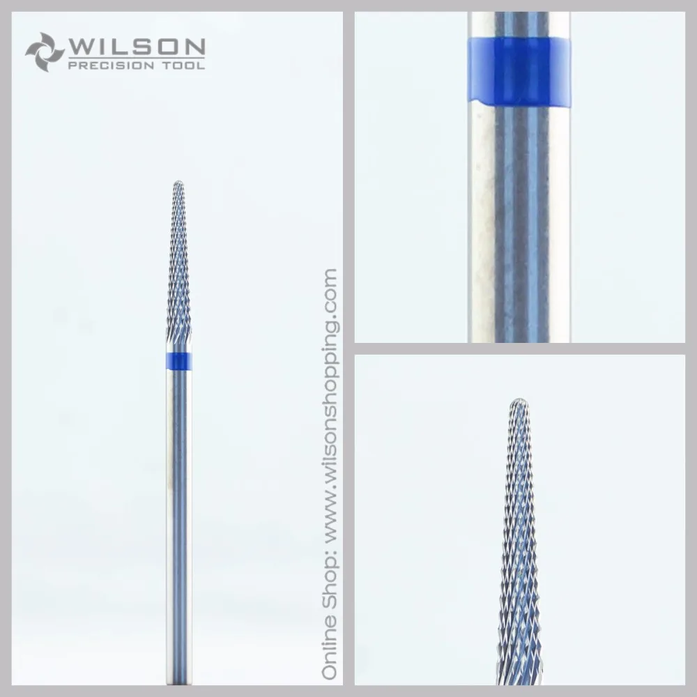 Diamond Cut - Standard(5001704) - ISO 191 - Tungsten Carbide Burs - WILSON Carbide Nail Drill Bit&Dental Burs