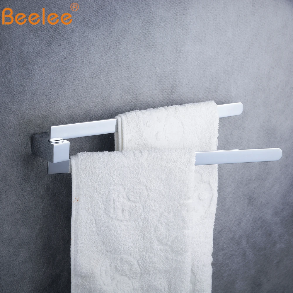 Вращающийся настенный держатель для полотенец из нержавеющей стали|Вешалки