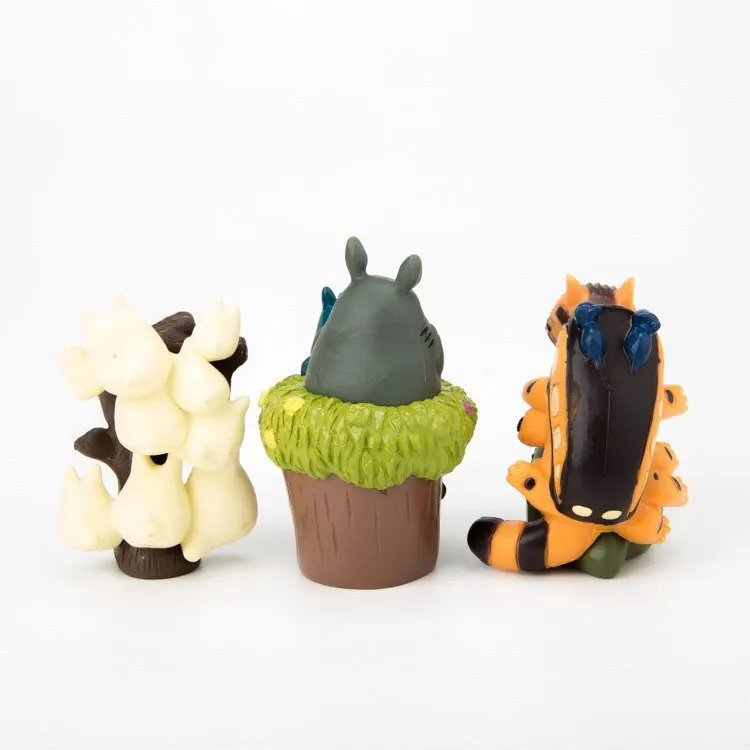 ThinkEasy 9 шт./компл. малыш мой милый маленький Тоторо игрушка действие пони Единорог