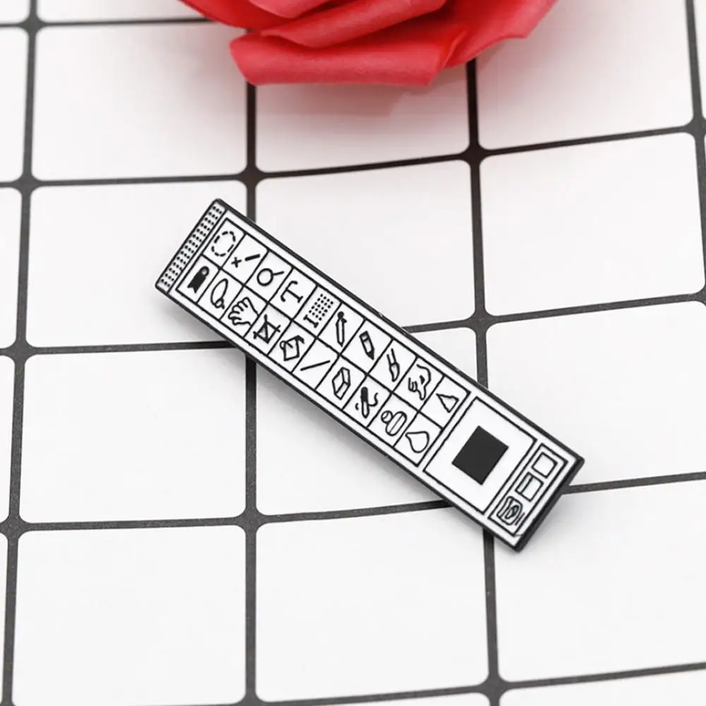 Фотошоп булавки брошь на панели инструментов отворот Pin PS эмаль броши для