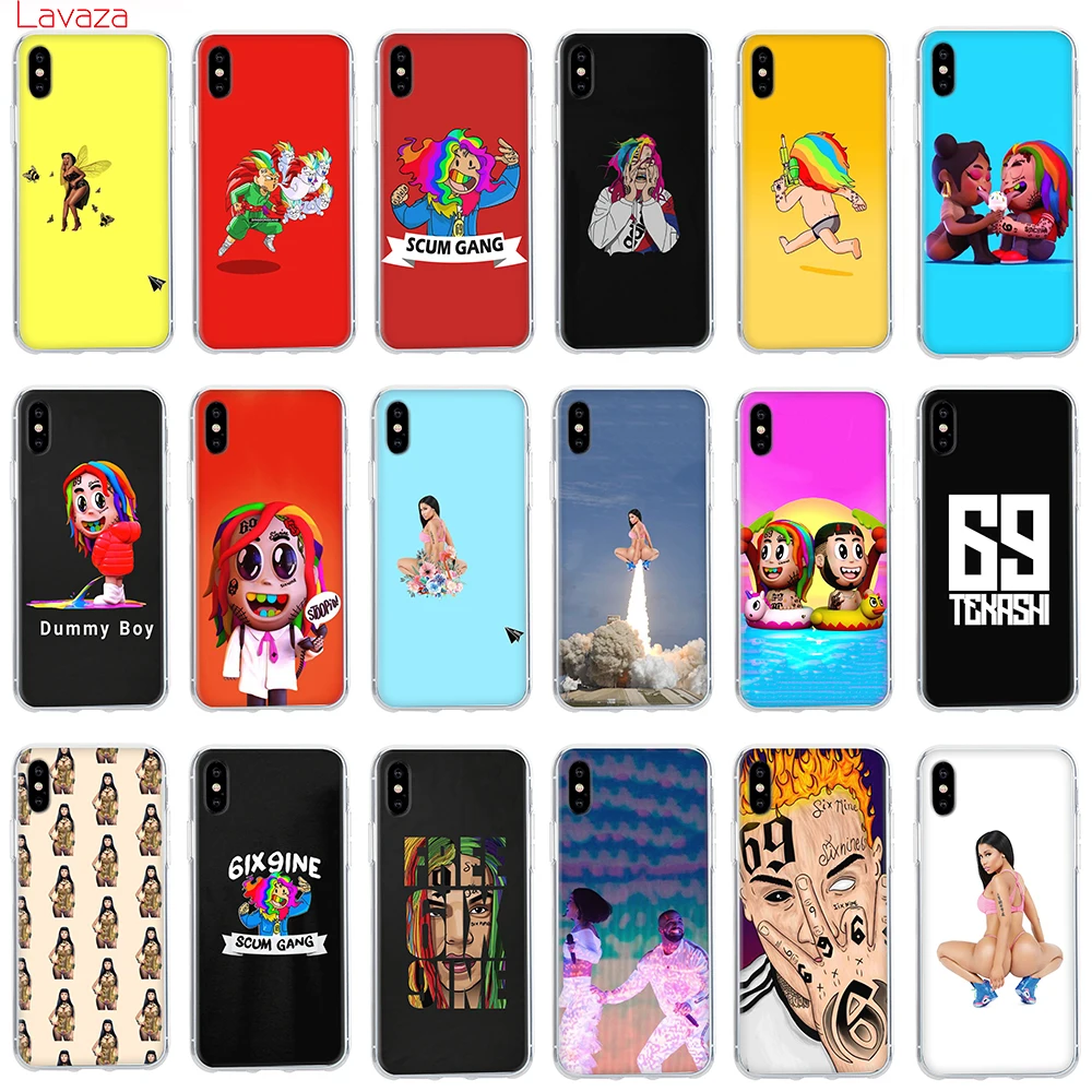 Чехол для телефона Lavaza 6ix9ine Tekashi 69 Nicki Minaj Apple iPhone 6 6s 7 8 Plus X 5 SE XS Max XR|Чехлы-накладки| |