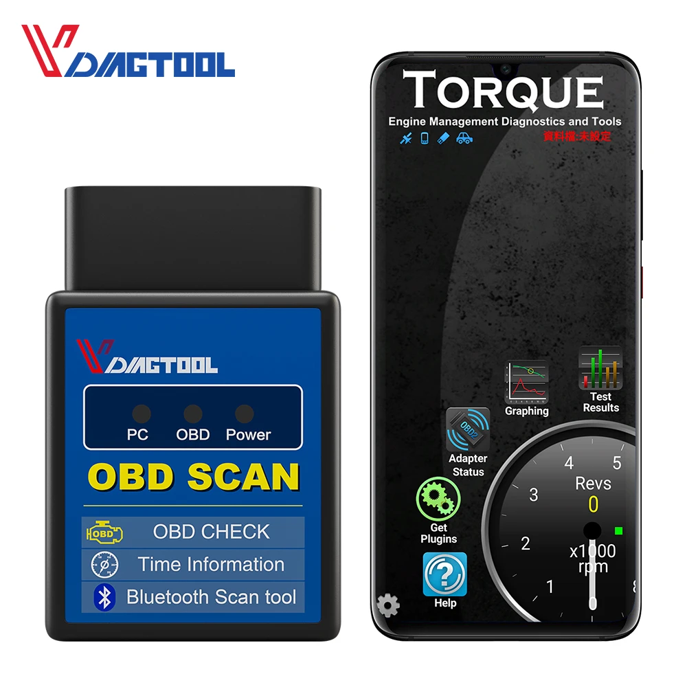 ELM327 Авто диагностический сканер V1.2/V1.5 Elm 327 Obd2 инструмент с Bluetooth Интерфейс