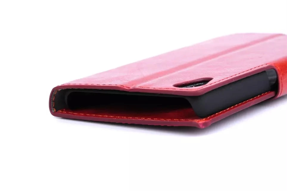 Для Fundas Sony Xperia Z4 случае Роскошные Crazy Horse флип Чехлы-бумажники Стенд кожаный Слот