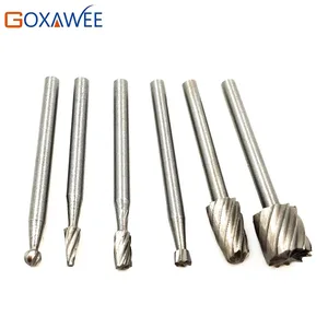 6 шт., набор абразивных инструментов GOXAWEE из быстрорежущей стали для древесины