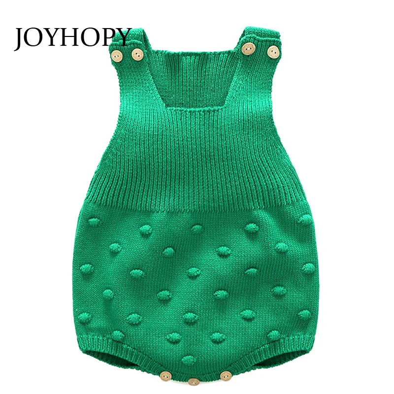 JOYHOPY/Модный трикотажный Детский комбинезон для девочек и мальчиков детский