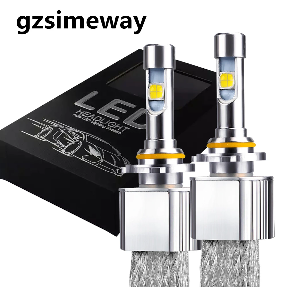 

2PCS car H7 LED H4 H11 H8 9005 HB3 9012 hb4 9006 Headlight Bulb auto Light for xhp70 chip 13200LM 110W 6000K 12V Auto fog Lamp