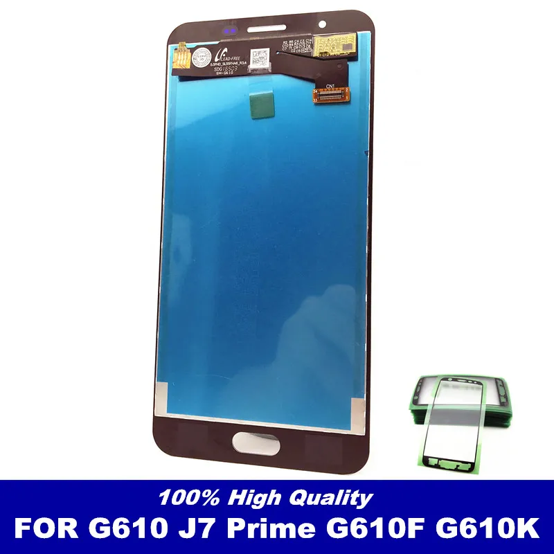 Протестированный рабочий ЖК дисплей для Samsung Galaxy J7 Prime G610 G610F G610K G610L G610S дигитайзер