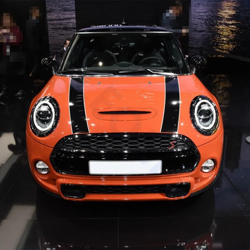 Стайлинг автомобиля капот декор для тела наклейка гонки полосы MINI Cooper S Countryman Clubman