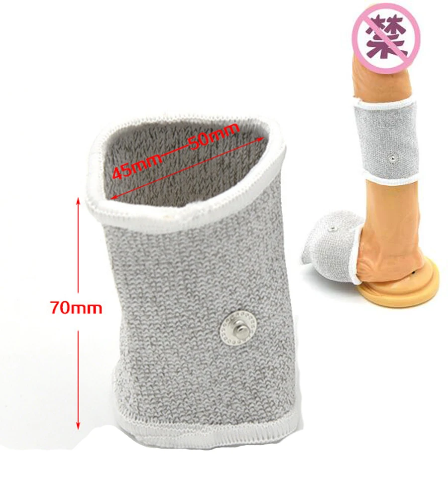 Электрические Кольца для пениса Растяжитель шара электрошоковое кольцо