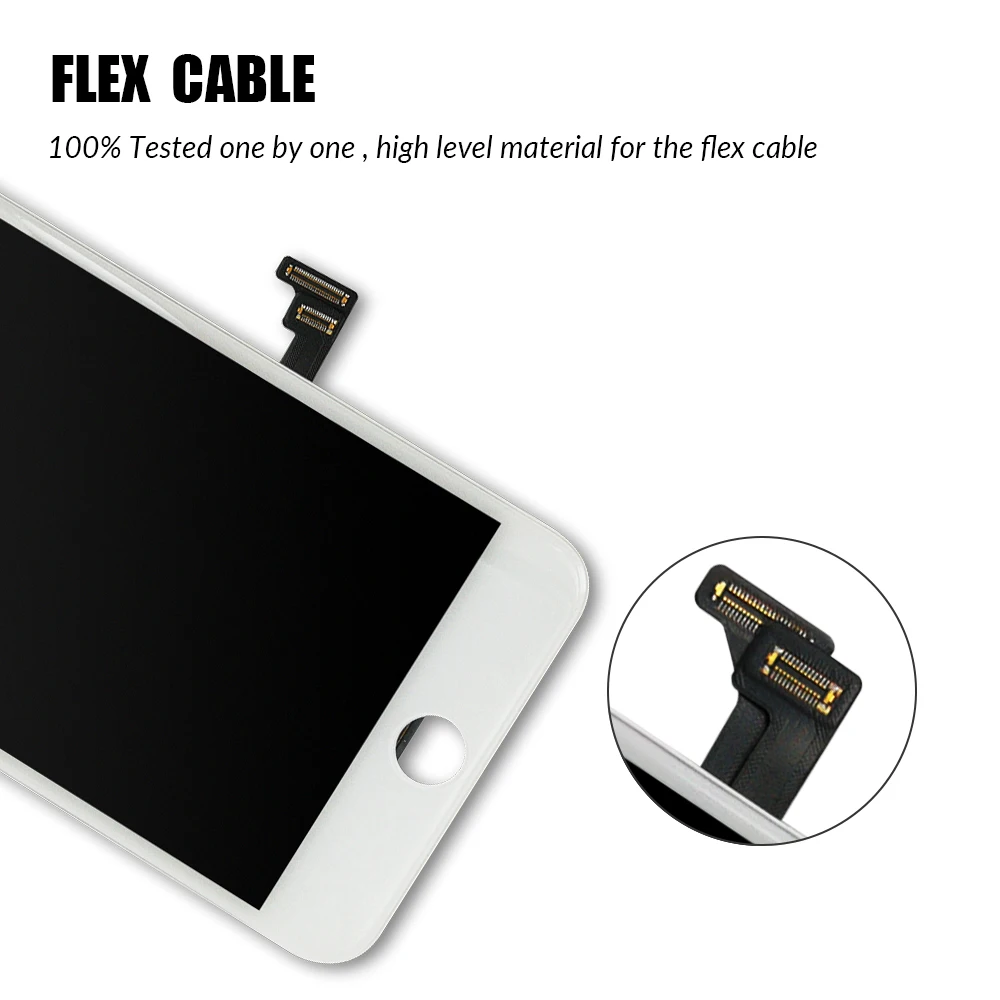 ЖК экран качества AAA для iPhone 5S 6 6S 7 8 Plus дисплей с дигитайзером и сенсорным экраном