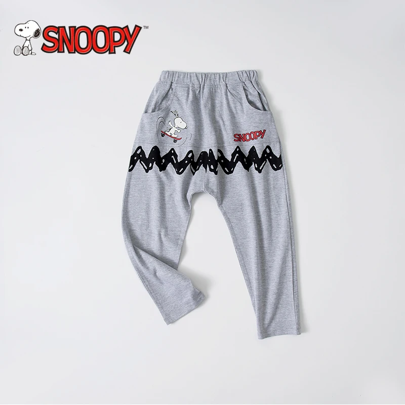 Snoopy/2018 г. Новые брендовые хлопковые повседневные брюки удобные дышащие